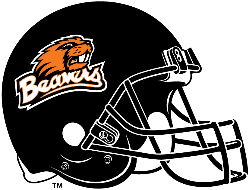Oregon State Beavers 1997-2012 Helmet Logo t shirts iron on transfers